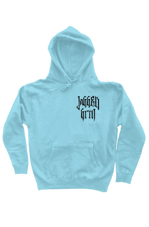 All Villains Wear A Grin Blue Aqua Hoodie Black