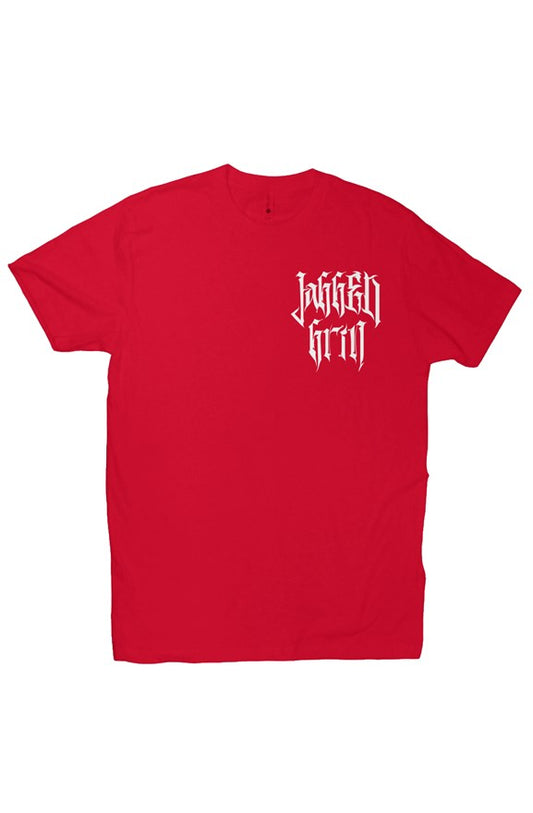 Death Grins At Us All Red