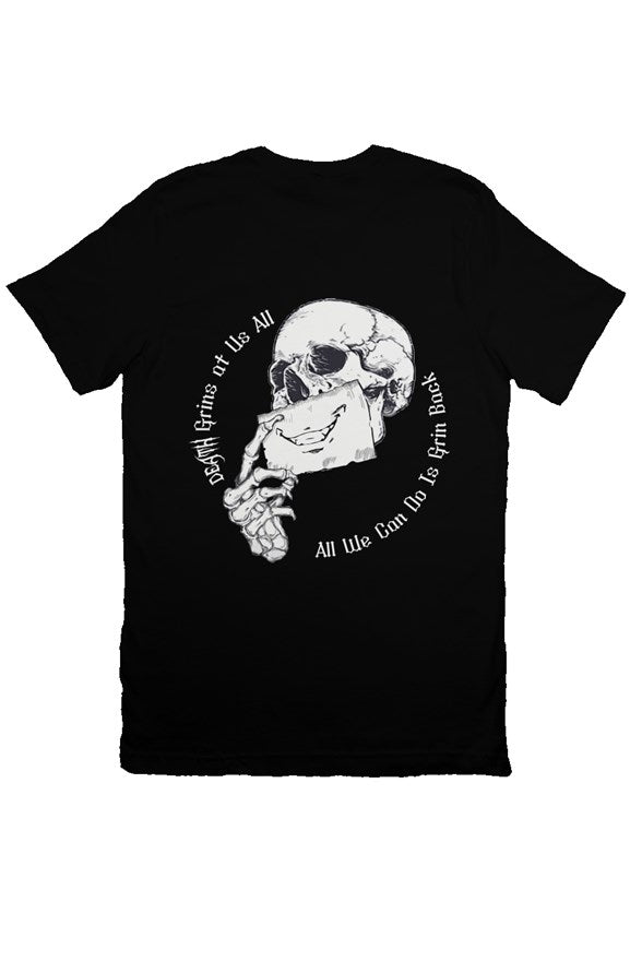 Death Grins At Us All Black
