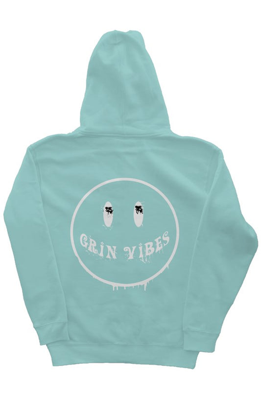 Grin Vibes Mint Hoodie