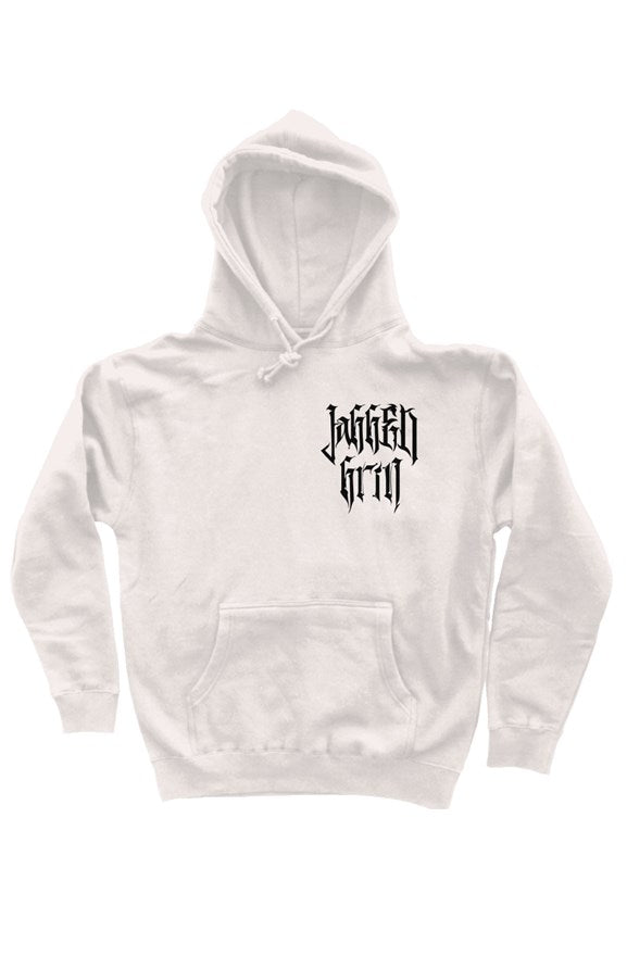 Grin Vibes Bone Hoodie Black