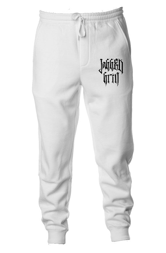 White Black Joggers