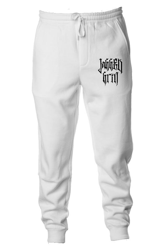 White Black Joggers